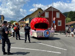 Sur la route du Tour